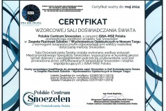 Certyfikowana Sala Doświadczania Świata 6