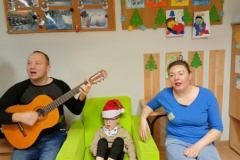 Noworoczne kolędowanie w Ośrodku 5