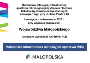 Rozbudowa istniejącej infrastruktury sportowe Rekreacyjnej przy ZPSWO