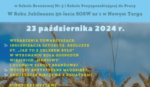 Więcej o: „Tydzień dobrego chleba i zdrowego stylu życia w szkole 2024”