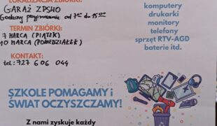 Więcej o: „WSZYSTKIE DZIECI ZBIERAJĄ ELEKTROŚMIECI”